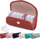 BAGSFY Weekly Pill Organizer 2 gange om dagen i en sød stof pille sag, Medicine Bag, AM PM Pill Box 7 dag, Portable Medicin rejse sag for piller, vitaminer, fiskeolier, kosttilskud.