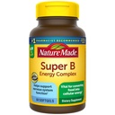 Nature Made Super B Energy Complex, Kosttilskud til nervesystem support, 60 Softgel, 60 dages forsyning
