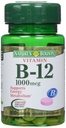 Vitamin B12 af Nature 's Bounty, Vitamin Supplement, Understøtter energi Metabolisme og nervesystem Sundhed, 1000mcg, 100 tabletter