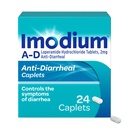 Imodium A- D Diarré Relief Caplets med Loperamid HCl, Anti- Diarré Medicin til at hjælpe med at kontrollere symptomer på Diarré På grund af akut, Traveler Diarré, HSA / FSA Støtteberettiget, 24 ng