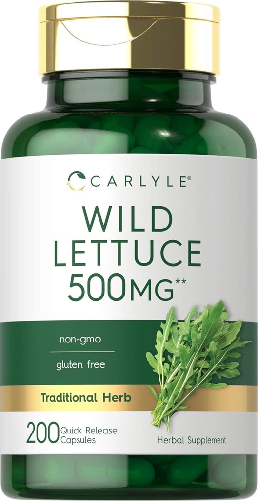 Carlyle Wild Letuce Extract 500 mg