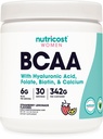 Nutricost BCAA for kvinder (Jordbær Lemonade, 30 Servering) - Formuleret specifikt for kvinder - ikke-GMO og Gluten- fri