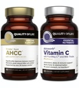 Livskvalitet AHCC Kinoko Guld og Advasorb C-vitamin - immunsupportbundle