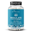 Regulere Cykelstøtte - Hormonbalance for kvinder ved Optimal 40: 1 Myo- Inositol 2000 mg & D- Chiro Inositol 50 mg - Supplement for Periode Konsistens, menstruation og ovulation Support - 120 Veganske kapsler