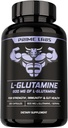 Prime Labs L Glutaminkapsler 600mg - Understøtter Styrke, Muskel Inddrivelse, Immunitet, & Gut Sundhed - Aminosyre supplement - for mænd og kvinder