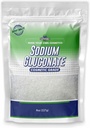 Natriumgluconat Pulver - 227 Gm (8 Oz), Pure Natriumgluconat til hud, Natriumgluconat Kosmetisk Grade, Natriumgluconat til sæbefremstilling, Natriumgluconat til kosmetisk, Natriumgluconat Bulk