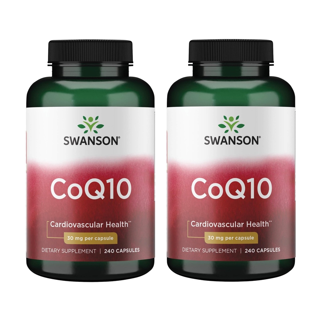 Swanson Coq10 30 mg 240 Caps (2 stk.)