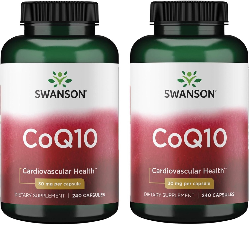 Swanson Coq10 30 mg 240 Caps (2 stk.)