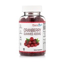 Cranberry Gummies for børn og voksne 400mg- Gluten Free Allergen Free Nutrient Rich Vegan Supplement -Cranberry Chews- 90 Greve