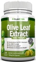 Olive Leaf Extract - 750 Mg - 120 kapsler - Ekstra styrke - 20% Oleuropein - non-GMO formel - Premium kvalitet fra rene olivenblade - kraftfulde antioxidant - fantastisk til hjerte, hud og hjerne