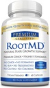 RootMD - Stimulere hårvækst, Rejuvinate Follicles, Forbedre skalp cirkulation - Biotin, kobber, tocopheryl acetat, Saw Palmetto - Alle naturlige Vegansk Friendly - 60 kapsler