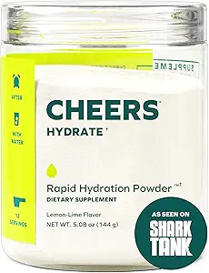 Skål Hydrate Mex124; Oral Rehydration Solution Mex124; Elektrolyter til hurtig Hydration Mex124; Lemon Lime Flavor Mex124; 12 Servering Mex124; Elektrolyte Supplement med natrium, kalium, glucose