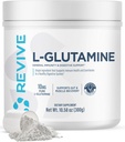Revive Gut L- Glutamin Powder MD - Muscle Recovery & Immunsystem Booster for voksne - fremmer fordøjelse sundhed & reducerer muskelømhed - Immunitet & fordøjelse Vegan Pure L Glutamin supplement