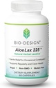 Aloe Lax 225 Natural Herbal Laxative - Let relief for lejlighedsvis Forstoppelse, Gas, & Bloating med 225 mg Natural Aloe Ferox - Understøtter tarmregulering & kolon sundhed - 60 kapsler