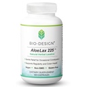 Aloe Lax 225 Natural Herbal Laxative - Let relief for lejlighedsvis Forstoppelse, Gas, & Bloating med 225 mg Natural Aloe Ferox - Understøtter tarmregulering & kolon sundhed - 60 kapsler