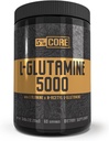 5% Nutrition Core L- Glutamin 5000 Supplement w / L- Alanine Beeg 124; Immun & fordøjelsesstøtte Beeg 124; Aminosyre Muscle Builder Post Workout Recovery • 124; Unflavored (60 Serveringer)