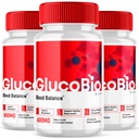 (3 Pack) Glucobio kapsler, Gluco Bio Advanced Glyco Support Formel Pills, Glucobio Extra Strength Supplement, Glucobio naturlige ingredienser Glycogen Support, Gluco Bio Glycogen Anmeldelser (180 Kapsler)