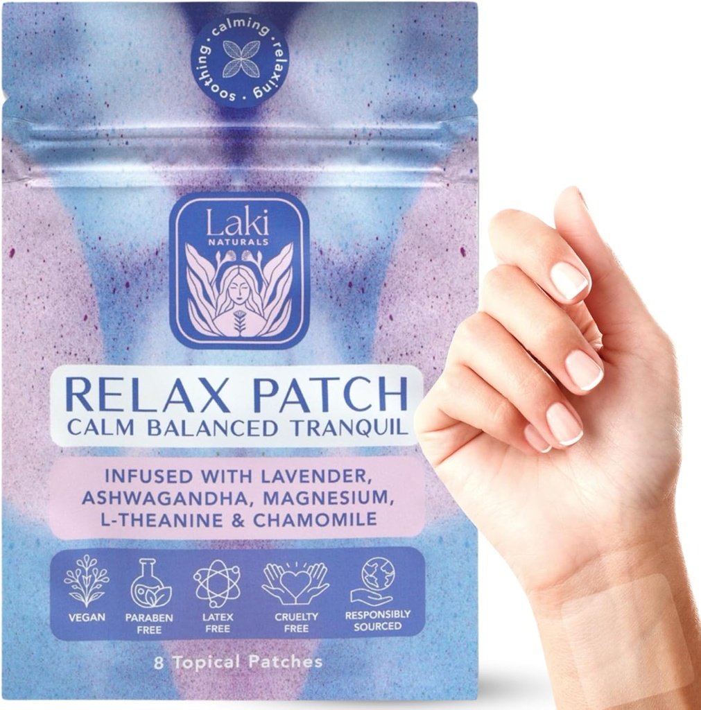 Laki Naturals Relax Patch (pakke af 8)
