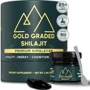 Shilajit Resin 124; 500mg High Potency, Shilajit Pure Himalayan Organic, 85 + Trace Minerals & Fulvic Acid Mester124; Shilajit for Energy & Immunsupport Mester124; Gold Grade Shilajit, Shilajit for Mænd & Kvinder Mester124; 30g