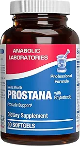 Prostana Prostata Health Supplement for mænd - Clinical Formel Herbal Complex med Beta sitosterol Saw Palmetto og Pumpkin Seed Oil til prostatastøtte - Non- GMO & Lavet i USA - 1 måned Supply
