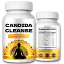Candida Cleanse - Gut & Colon Support, Advanced Formel - Oregano Leaf, Wormwood, Black Walnut, Captac Acid