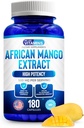 Vi kan lide Vitaminer African Mango Extract 500mg - 5000mg Tilsvarende 10: 1-180 Kapsler - 6 Måned Tilgang af African Mango Kapsler - Understøtter Metabolisme af fedt og fordøjelse
