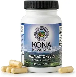 30% Kavalactone Kava Extract kapsler (120 kapsler)