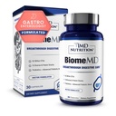 1MD Nutrition BiomeMD Probiotika Note 124; 62 Millioner CFU 'er, 15 Omfattende Strops - Pro & Prebiotics
