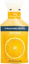 Transcend Foods Orange Gel (1.1 oz, pakke med 10) Hurtig- Actioning Carb Gel Orange Flavor - Koffein Free, Gluten Free