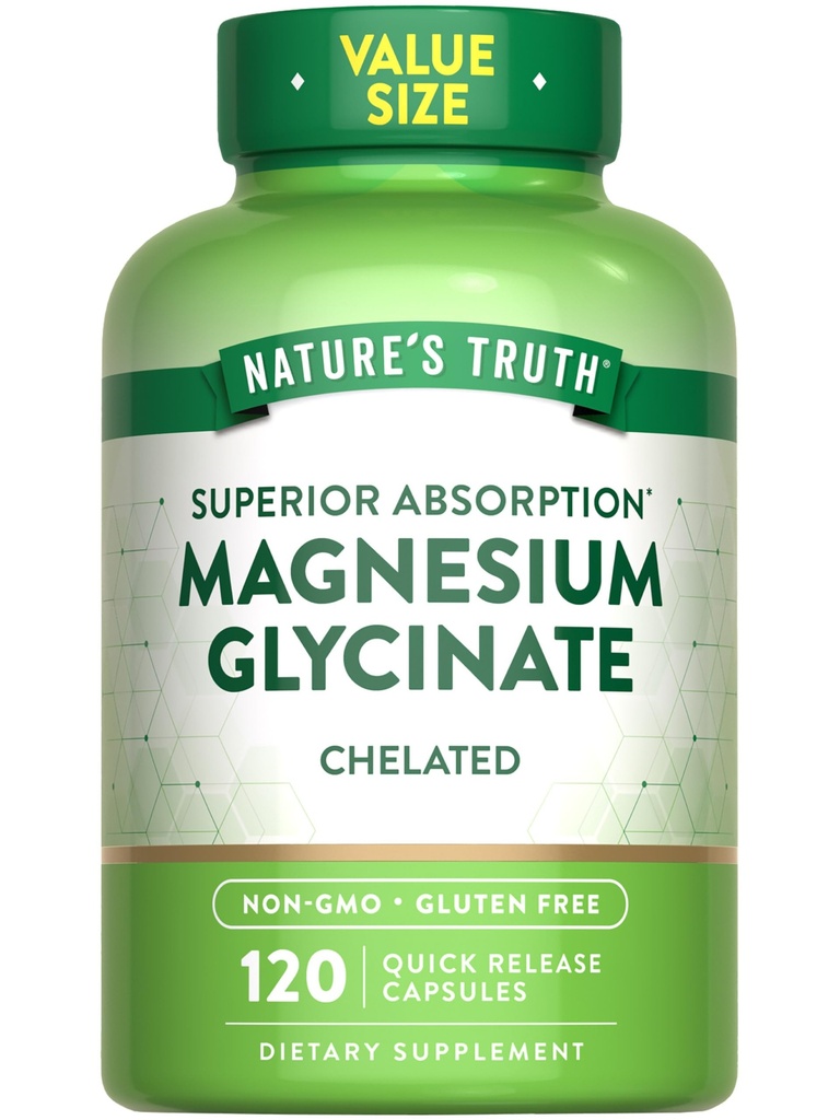 Nature 's Truth Magnesium Glycinate 200mg