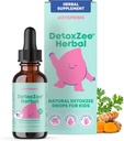 JoySpring Herbal Detox til børn - Cilantro Extract Rensning til støtte Tale & Forbedre Opførsel - Naturlig Detox med Cilantro - 1 fl oz (30 Servere)