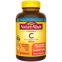 Nature Made Extra Strength Dosering Chewable C-vitamin 1000 mg per portion, Kosttilskud til immunforsvar, 90 tabletter, 45 dages forsyning