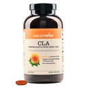 NatureWise CLA 1250 - Konjugeret linolsyre supplement til kvinder og mænd, ikke Stimulerende, understøtter sund vægt, Fitness Goals - non-GMO, Gluten Free - 180 Softgels [2-måned Supply]