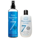 Syv mineraler Pure Magnesium Oil & Lindrende Relief Magnesium Lotion