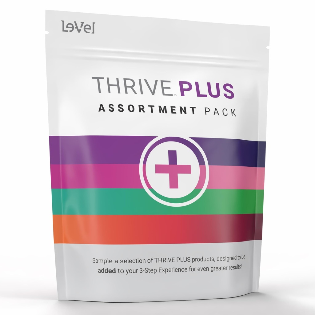 Le- Del Thrive Plus Assortment Pack Nutritional Supplement Sampler, 30 Væske, Gummy, Kapselstykker, 30 Eaches, Praktisk Wellness Variety