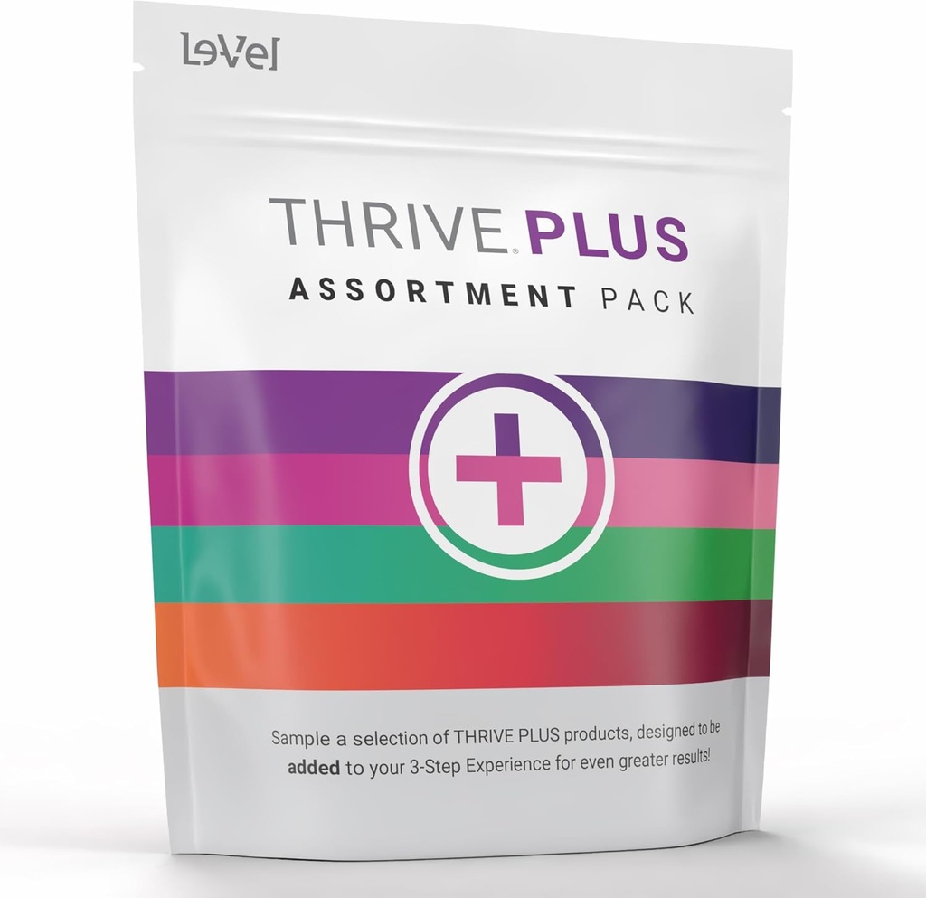 Le- Del Thrive Plus Assortment Pack Nutritional Supplement Sampler, 30 Væske, Gummy, Kapselstykker, 30 Eaches, Praktisk Wellness Variety