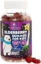 Kids Immunity Support Elderberry Gummies - Daily Children 's Vitamin C, Zink & Kids Immunity Support Gummy - Nature' s Sambucus Elderberry Supplement, Vegan, Gluten- Free, Tasty Berry Flavor - 120 Gummies