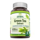 Herbal Secrets Green Tea Extract 630 Mg Per Serving Medic124; Veggie Capsule Supplement Medic124; Non- GMO Medic124; Gluten Free Medic124; Made in USA (1 Pack, 120 Count)