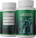 Højdevækstpiller - Natural Hеight Growth Maximizer - Bone Up Calcium Supplement - Vækstfaktor Support, og Stature Development - Advanced Formel of Grow Pills