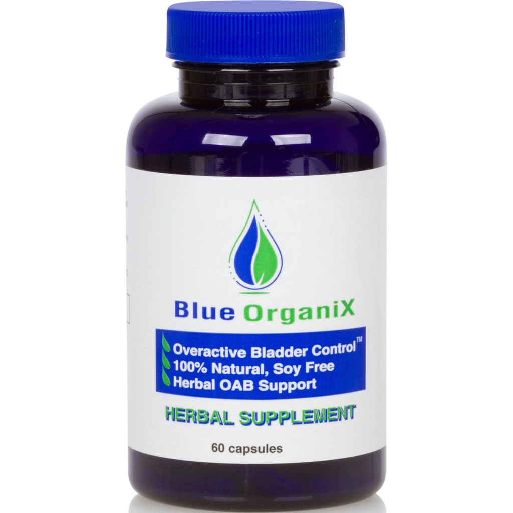 Overaktiv Bstige Kontrol for kvinder og mænd støtte, hyppig vandladning, Nocturi eller inkontinens, 60 Vegetariske Kapsler, 1 flaske, Soy Free Pumpkin Seed Extract Supplement