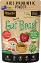 Kids Probiotic Powder Gut Boost - Daglig fordøjelses- og immunstøtte med fibre til børn Toddlers, Vanilla Flavored Fiber Supplement, Easy Mix til Forstoppelse & Gut Sundhed 3.52oz (100g)