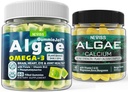 Alger Omega 3 Gummies + Marine Algae Calcium Gummies Bundle