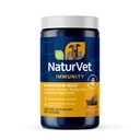 NaturVet Mushroom Max Advanced Immunsupport Dog Supplement - Hjælper Styrke Immunitet, Samlet Sundhed for Hunde - Inkluderer Shitake Mushrooms, Reishi, Tyrkiet Hale - 120 Ct.