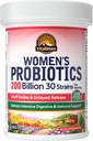 Vitalitown Women’s Probiotics | 200 Billion CFUs 30 Strains | 60 ct | Shelf Stable, Acid Resistant | Replenish Good Bacteria, Intensive Digestive & Vaginal Support | Vegan, Non-GMO
