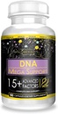 Aktivitet DNA Mega Support med 15 + avancerede faktorer - Non-GMO, Fast- Active, Made in USA, 60 Greve