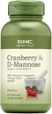 GNC Herbal Plus Tranebær D- Mannose, 60 kapsler