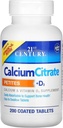 Calciumcitrat Petites + D3 overtrukne tabletter - 200 tabletter, pakning med 4 stk.