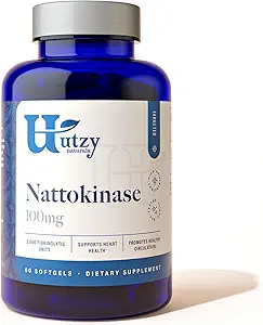 Utzy Naturals Natokinase Note 124; 2000 FU per servering fra japansk Nato