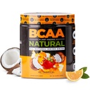 Nutrologi BCAA Natural - Plant baseret BCAA pulver, Orange kokos flavor, Optimeret 2: 1: 1 Ratio Aminosyrer pulver til før træning & indlæg Workout Inddrivelse, Vegan, Gluten- fri, Non- GMO, 30 Servere