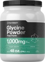 Horbäach Glycine Powder 3 lbs • 124; Free Form Supplement • 124; Unflavored Powder • 124; Vegetar, Non- GMO, Gluten Free